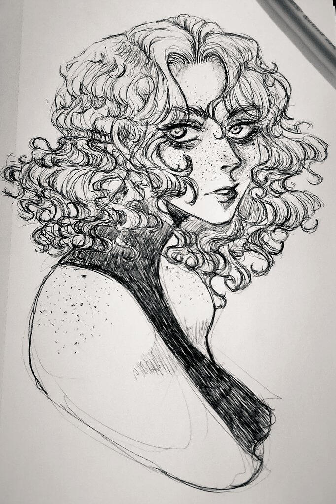 By default, sketches will have some rough or undefined areas and may have visible guidelines/undersketch. For an additional charge, I can clean it up for a more lineart-like look.